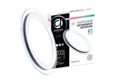 Светильник Ambrella DCR 20W 4200K 185-250V (200W) 