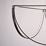 Подвесной Светильник Solana Light 3 Black By Imperiumloft