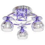 Светильник ЭкономСвет 3025L/3CR WT RC RBPLED