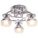 Светильник ЭкономСвет 3025L/3CR WT RC RBPLED