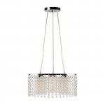 Светильник подвесной (подвес) Rivoli Rosco 3041-203 3 * E27 60 Вт хрусталь модерн