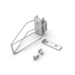 Пружинный держатель SL-LINIA49-F BLACK (Arlight, Металл) Arlight 30511