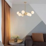 Люстра На Штанге Roundi Brass L8 By Imperiumloft
