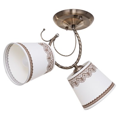 Люстра классическая Экономсвет 30578/2AB WT+CF