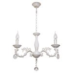 Люстра классическая с хрусталем Экономсвет 30654/3WT