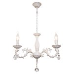 Люстра классическая с хрусталем Экономсвет 30654/3WT