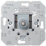 Gira Мех Светорегулятор поворотный 525W для л/н и электронных тр-ров (G30700)