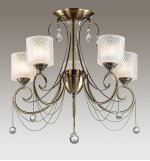 Люстра потолочная Lumion 3087/5C CARAFFA