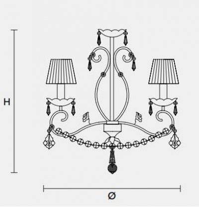 Подвесной светильник Masiero CLASSICA 3089 3