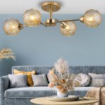 Люстра Rivoli Amalia 3090-304 4 * Е27 40 Вт модерн