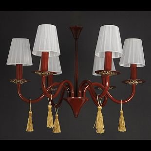 Люстра Arti Lampadari 310-H6-RED-M01 Люстра Arti Lampadari 310-H6-RED-M01