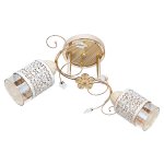 Светильник ЭкономСвет 3101T/2FGD CL+WT