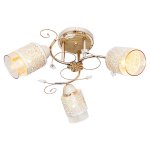 Светильник ЭкономСвет 3101T/3FGD CL+WT