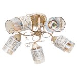 Светильник ЭкономСвет 3101T/5FGD CL+WT