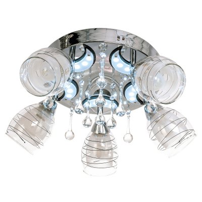 Светильник ЭкономСвет 31031/5CR RC WTLED