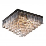 Потолочная люстра Newport 31112/PL black+gold