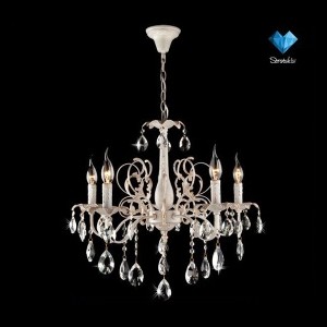 Люстра Eurosvet 3113/5 белый/прозрачный