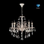 Люстра Eurosvet 3113/5 белый/прозрачный