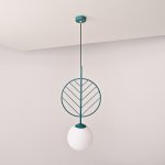 Подвесной Светильник Leaf B Green By Imperiumloft