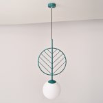 Подвесной Светильник Leaf B Green By Imperiumloft