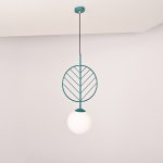 Подвесной Светильник Leaf B Green By Imperiumloft