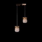 Светильник Eurosvet 3121/2 золото/прозрачный хрусталь