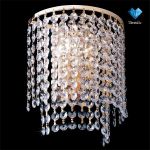 Светильник бра Eurosvet 3122/2 золото / прозрачный хрусталь