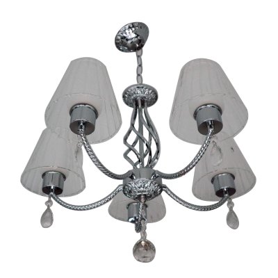 Люстра классическая Экономсвет 31260/5CR WT+CL