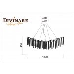 Светильник подвесной Divinare 3133/01 SP-14 SALICE