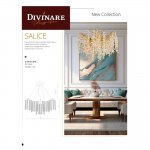 Светильник подвесной Divinare 3134/01 SP-8 SALICE