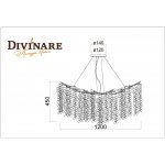 Светильник подвесной Divinare 3135/26 SP-14 SALICE