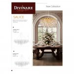 Светильник подвесной Divinare 3136/01 SP-12 SALICE