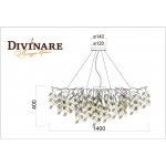 Светильник подвесной Divinare 3136/01 SP-15 SALICE