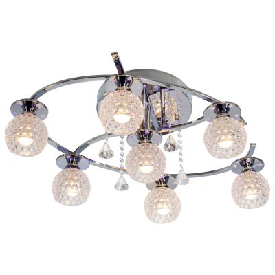 Потолочный светильник Экономсвет 3138S/6+1CR LED Потолочный светильник Экономсвет 3138S/6+1CR LED