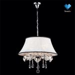 Люстра абажур Eurosvet 3145/5 хром