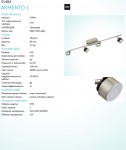 Светильник поворотный спот Eglo 31484 ARMENTO 1