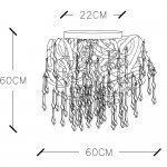 Потолочный светильник Divinare 3150/16 PL-6 SALICE