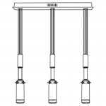 Светильник подвесной Eglo 31503 AGGIUS