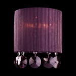 Светильник Eurosvet 3153/2 хром/гранатовый хрусталь Strotskis