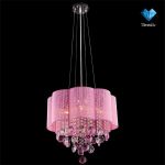 Люстра розовая Eurosvet 3155/5