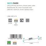 Светодиодный потолочный светильник Eglo 96315 PARRI