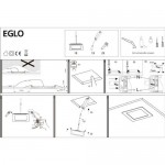 Встраиваемый и накладный светильник Eglo 31673 FUEVA 1