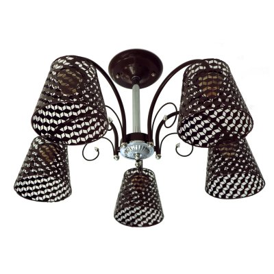 Люстра классическая Экономсвет 31684/5CF+CR CF Люстра классическая Экономсвет 31684/5CF+CR CF