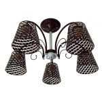 Люстра классическая Экономсвет 31684/5CF+CR CF