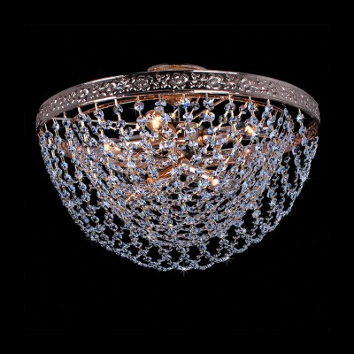 Люстра Eurosvet 3172/6  золото/прозрачный хрусталь  Strotskis