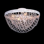 Люстра Eurosvet 3172/6  белый с золотом /прозрачный хрусталь Strotskis