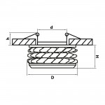 Светильник встраиваемый Lightstar 31804 Onora