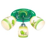 Детский светильник Экономсвет 3182/3CR WT+GN