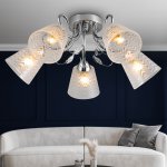 Люстра Rivoli Nelma 3187-305 5 х Е27 40 Вт модерн