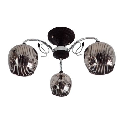 Люстра современная Экономсвет 31875/3CR+BK SM Люстра современная Экономсвет 31875/3CR+BK SM